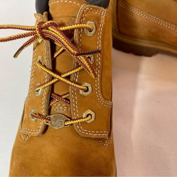 Timberland Nellie Chukka leather ankle boots in wheat beige women’s 9 - Picture 5 of 12